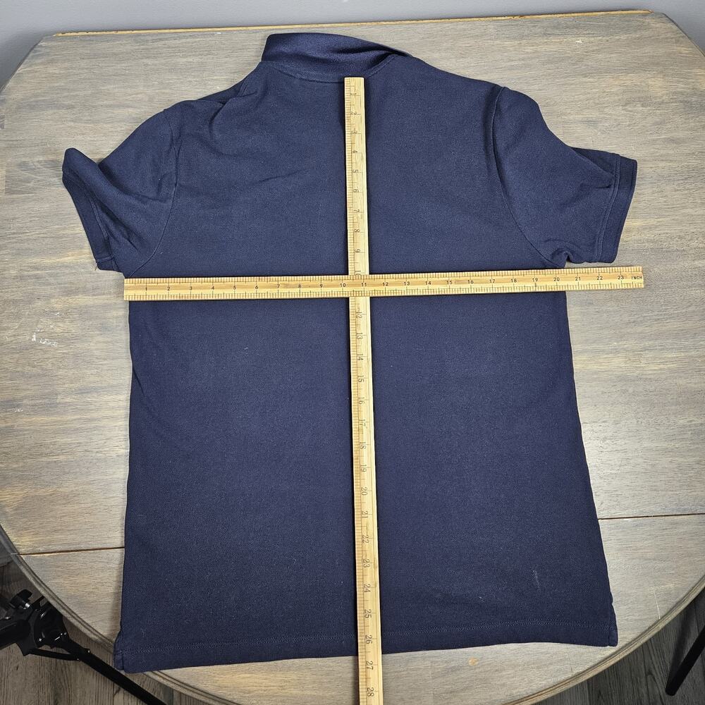 s.Oliver Men’s Navy‎ Polo Shirt L Soft Cotton Minimalist Essential Casual Style - Picture 3 of 7